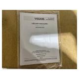 Vissani 0.9 cu. ft. 900-Watt Countertop Microwave in Stainless Steel (Slightly Used)