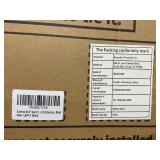 Cumbor 43.3" Auto Close Safety Baby Gate, Extra Tall And Wide Child Gate