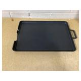 Kitchen HQ Cast Iron NS Baker L 18" x W 13" x H 1" (Handle Is Broken)