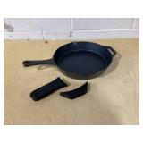 Kitchen HQ Diamond-Infused Ceramic Nonstick Cast Iron 12" Skillet