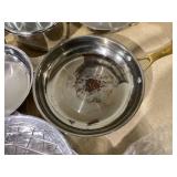 15 Piece Rose Gold Pots and Pans NON MATCHING SET