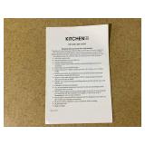 Kitchen HQ 4.5-Quart Cast Iron Nonstick Braiser White