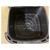 Wolfgang Puck 9.7QT Stainless Steel Air Fryer, Large Single Basket Design, Simple Dial Controls, Nonstick Interior