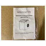 Improvements 26 lb. Self-Cleaning Compact Ice Maker with Scoop