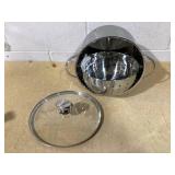 Wolfgang Puck 3pc 7-Quart Stainless Steel Pasta Pot w/Swinging Insert