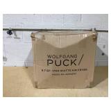 Wolfgang Puck 9.7QT Stainless Steel Air Fryer, Large Single Basket Design, Simple Dial Controls, Nonstick Interior