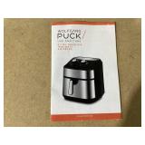 Wolfgang Puck 9.7QT Stainless Steel Air Fryer, Large Single Basket Design, Simple Dial Controls, Nonstick Interior