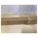 Tension Curtain Rod, Spring Shower Closet for Windows or Shower,Easy to Install, No Drilling, Rust, Bathroom, Rod Diameter 1.26 Inches, Black,Umimile 51"-126"