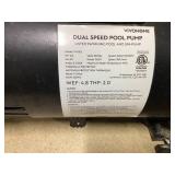 VIVOHOME 2.0 HP Self Priming In-Ground Swimming Pool Pump Dual Speed 2" 1.5" and 1.25