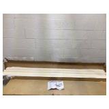 ZINUS Compack Fabric Covered Wood Slats, Bunkie Board, Box Spring Replacement, Natural, King