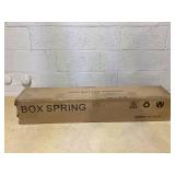 Box Spring with Heavy Duty Steel, Grey, Queen Easy Assembly (Maybe Missing Hardware)