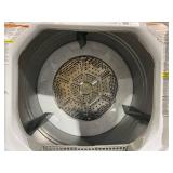 GE 3.8 cu. ft. Washer 5.9 cu. ft. Electric Dryer Combo in White (Slightly Used. Missing Top Handle, Dryer Vent/Filter)