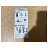 LOT OF 3 Kitchen HQ Speed Grater and Slicer with Suction Base (COLORS MAY VARY)