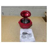 LOT OF 3 Kitchen HQ Large Thermal Microwaveable Insulated Bowl w/Lid (COLORS MAY VARY)