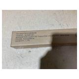 Lumino Ball Single Curtain Rod Set, 5/8" Diameter, Curtain Rod, Drapery Rod, Decorative Rod, Décor, White, 30-84" Width