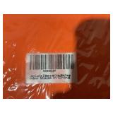 Csidy01 Leather car seat Covers Universal Type Comfortable Smooth and Easy to Scrub, Suitable for Most Cars SUV Pickup Trucks (Black and Orange) (Maybe Missing Parts or Pieces)