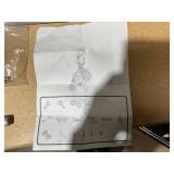 TT-YEL Portable Hose Reel Trolley, 2 Wheel Mobile Hose Reel with Non-Slip Handle, Stand Up Hose Reel (USED, Missing Hose 40m Tube)