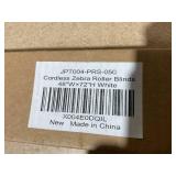 Persilux Zebra Blinds Cordless, Zebra Roller Shades for Windows (48" W x 72" H, White) Light Filtering Day and Night Window Drapes Sheer Shades for Home, Bedroom and Sliding Door Easy to Install