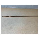 CEPGMNL 36-inch Ceiling Fan Downrod, 1-inch OD, Ceiling Downrod for Various Fans (Gold, Unthreaded)