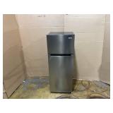 Vissani 7.2 cu. ft. Top Freezer Refrigerator in Stainless Steel Look (Transit Damage)