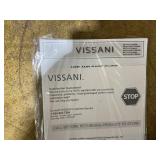 Vissani 7.2 cu. ft. Top Freezer Refrigerator in Stainless Steel Look (Transit Damage)