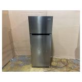 Vissani 7.2 cu. ft. Top Freezer Refrigerator in Stainless Steel Look (Transit Damage)