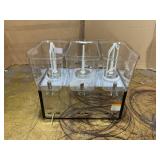 VEVOR Commercial Beverage Dispenser 18L x 3 Tanks Cold Juice Ice Drink Dispenser