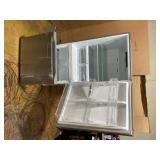 Vissani 18.7 cu. ft. Bottom Freezer Refrigerator in Stainless Steel (Slightly Used, Transit Damage)