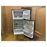 Vissani 18 cu. ft. Top Freezer Refrigerator in Stainless Steel Look (Transit Damage)