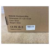 Laptop Stand, Adjustable Laptop Stand for Desk, Aluminum Computer Stand Portable Laptop Riser, Foldable Laptop Holder