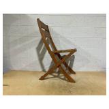 Ferron Wood Outdoor Portable Sport Chair Natural - Threshold designed with Studio McGee