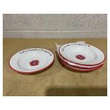 Lidia Bastianich 4-pack Pasta Bowls with Signature Phrase