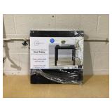 Mainstays Parsons End Table, Black Oak (Minor Transit Damage)