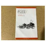 Wolfgang Puck 14-piece Stainless Steel Cookware Set (USED, 1 Pot Replaced With Different Color)