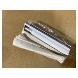 Madison Park Galen Cordless Roman Shade, 34"W x 64"H, Sheen Ivory  Room Darkening, Thermal Insulated, Energy Efficient Window Blind with Subtle Sheen Basketweave Fabric for Privacy