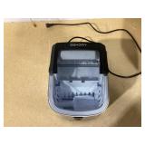 EUHOMY Ice Maker Countertop Machine 26 lbs in 24 Hours, -9 Cubes Ready in 8 Mins, Electric Icemaker and Compact Portable Ice Maker with Ice Scoop and Basket