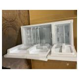 Vissani 18 cu. ft. Top Freezer Refrigerator DOE in White (Slightly Used, Transit Damage)