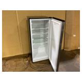Vissani 7.1 cu. ft. Manual Defrost Convertible Upright Freezer in Stainless Steel Look
