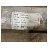 nuLOOM Minerva Casual Stripe Wool Tassel Area Rug, 4x6, Beige