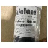 Fafaland Safety Fence Garden Netting Roll 4 X 100 Feet with Zip Ties, Temporary Reusable Plastic Mesh Fencing Netting for Snow Fence, Animal Barrier, etc. (4