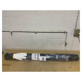 Fafaland Safety Fence Garden Netting Roll 4 X 100 Feet with Zip Ties, Temporary Reusable Plastic Mesh Fencing Netting for Snow Fence, Animal Barrier, etc. (4