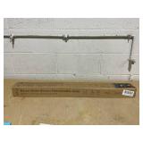 Perma Child Safety 33 in. H x 71 in. W Brown Extra Wide Outdoor Retractable Gate