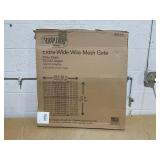 Toddleroo by North States - Extra-Wide Wire Mesh Wooden Baby Gate: Pressure Mounted Baby Gate for Doorways - Adjustable 29.5 to 50 Inches Wide - 31 Inches Tall