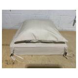 Favoyard Outdoor Seat Cushion Set 22 x 24 Inch Waterproof & Fade Resistant Patio Furniture Cushions with Removable Cover Deep Seat & Back Cushion with Handle and Adjustable Straps for Chair Sofa Couch