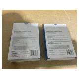 LOT OF 2 ECOVACS Dustbag 3 Pcs, Compatible with DEEBOT X2 OMNI/ X2 COMBO, Robot Vacuum and Mop Combo, White