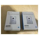 LOT OF 2 ECOVACS Dustbag 3 Pcs, Compatible with DEEBOT X2 OMNI/ X2 COMBO, Robot Vacuum and Mop Combo, White