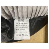 YUNIQUE Large Dog Bed - Plush Corduroy, Anti-Slip Bottom, Soft and Cozy for Dogs (Beige, Large) L 36" X W 24"