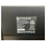 ECOXGEAR Defender: Outdoor Portable Bluetooth Speaker, 121dB Massive Sound, Waterproof and Drop Proof, with LED Party Lights, Pair up to 100, 25+ Hours Playtime (Black Oak) (Slightly Used, Missing Par