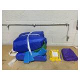 Costway 6-in-1 Kids Inflatable Bounce House with Slide Jumping Area Ball Pit Pools Castle without Blower