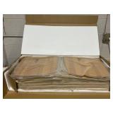 LOT OF 2 Giantex Wooden Dining Chairs  Farmhouse Kitchen Chairs with High Cross Back, Rubber Wood Frame